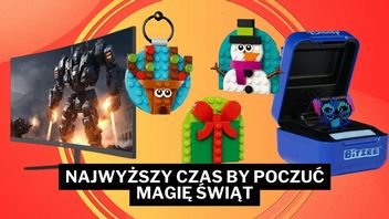 Najlepsze okazje Amazona na świąteczne prezenty - ozdoby na choinkę od LEGO za niecałe 40 zł i bestsellerowy zakrzywiony monitor