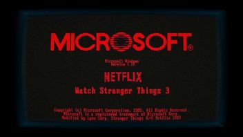 Tajemniczy Windows 1.11 to aplikacja promująca Stranger Things