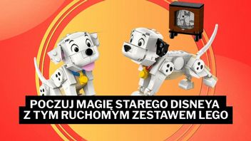 Te klocki przypomniały mi o ulubionym filmie z dzieciństwa! Zestaw zawiera 2 ruchome dalmatyńczyki i 268 elementów, a kosztuje niecałe 78 zł!