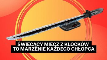 Świecący klockowy miecz z motywem Star Wars zawstydza LEGO! Za niecałe 300 zł dostajemy 885 części i 116 cm długości!