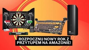 Klawiatura jak z filmu Sci-Fi i dysk 24 TB? Zobacz okazje na Amazonie, z którymi z przytupem wejdziesz w 2026 rok