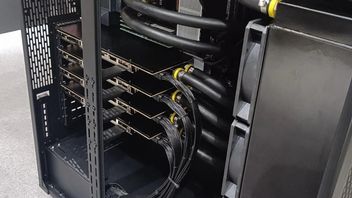 Bogaty Klient kupił komputer z 4 kartami graficznymi i 96 GB pamięci VRAM za prawie 58 000 zł. Ma pewnie więcej pamięci wideo niż pamięci RAM