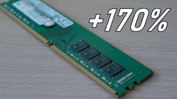 Eksperci przewidują, że to nie koniec podwyżek RAM-u; cena pamięci DDR4 może skoczyć o ponad 170%