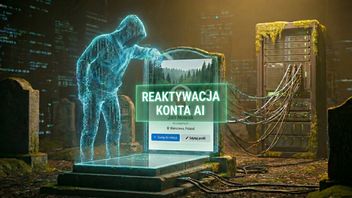 AI, któru przejmuje konto zmarłej osoby, aby nadal publikować posty i rozmawiać. Meta testowała takie rozwiązanie