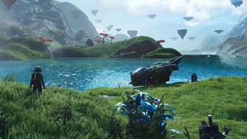 Gracz No Man’s Sky znalazł rajską planetę, która może być czymś więcej, niż się wydaje. Społeczność jest zachwycona: to byłoby genialne