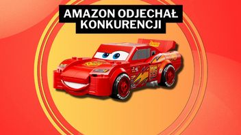 Ludzie rzucili się na ten zestaw LEGO poniżej 86 zł. Klockowy Zygzak McQueen ma na Amazonie średnią 4,8 na 5 gwiazdek