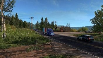 Niemal godzina gameplayu z dodatku Oregon do gry American Truck Simulator