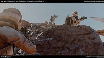 Modyfikacja Star Wars: Battlefront zapewni grze niemalże fotorealistyczną grafikę