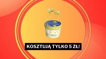 To jest hit - 5 zł za słuchawki! Jakby tego było mało, etui ma kształt pudełka do lodów