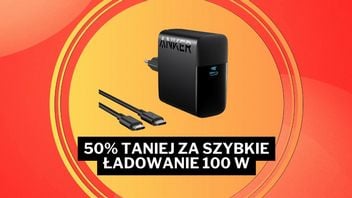 Moc 100 W za pół ceny?! Amazon robi wyprzedaż ładowarki Ankera, która jest „naprawdę mocna i szybka”