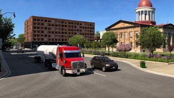 Popularny symulator ciężarówki zachwyca realizmem i niesamowitym przywiązaniem do detali. Gracze nie mogą się oprzeć urokowi relaksującej podróży w ATS: Illinois