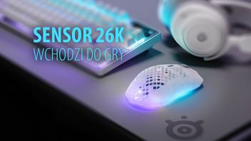 Myszka, której niestraszny kurz ani zachlapanie. SteelSeries Aerox 3 Wireless Gen 2 z sensorem 26K wchodzi do gry