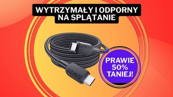 Hit wśród Polaków w nieprzyzwoicie niskiej cenie na Amazonie! Ten kabel Ankera wspiera ładowanie 240 W, a kosztuje niecałe 36 zł (48% taniej)