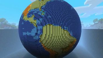 Minecraft - Ziemia odtworzona w skali 1:1 w grze