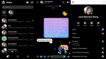 Facebook testuje nocny motyw Messengera