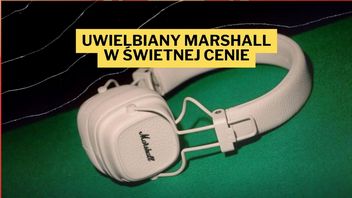 „Najbardziej uderzyła mnie jakość dźwięku”. Hitowe słuchawki Marshall z baterią na ponad 100 godzin najtaniej na Amazonie