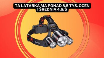 8000 lumenów za mniej niż 50 zł! Ta latarka czołowa jest tak potężna, że można nią wezwać Batmana