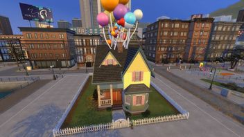 The Sims 4 – odtworzono wzruszającą scenę z kultowego filmu Pixara