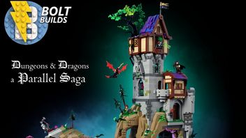 Twórca rocznicowego LEGO D&D udostępnia za darmo jego alternatywną wersję. To czysta miłość do klocków