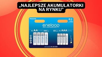 „Zupełnie inna liga”. 8 akumulatorków Panasonic eneloop w najniższej cenie w sieci. Te „paluszki” można ładować 2100 razy