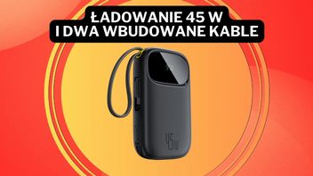 „Ulubiony powerbank” polskich użytkowników taniej w Media Expert! Ten Baseus ma mniej niż 12 cm, a skrywa 10 000 mAh