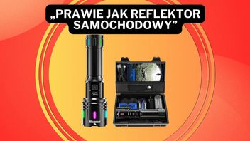 „Najjaśniejsza w historii” latarka zachwyciła Polaków, a Amazon sprzedaje ją teraz za 85 zł