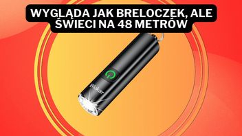 „To zakup stulecia”. Ponad 3200 klientów oceniło tę 6-centymetrową latarkę na 4,7/5. Teraz to maleństwo można kupić na Amazonie w promocyjnej cenie