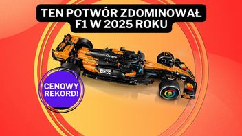 61 cm motoryzacyjnego piękna. Mistrzowski bolid McLarena od LEGO zaliczył rekordowy spadek ceny w Media Expert