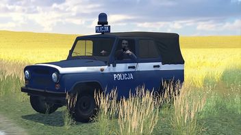 Polski symulator lat 90. OHV dostał policję, która pilnuje ograniczeń prędkości i reaguje na kradzieże szalonym pościgiem