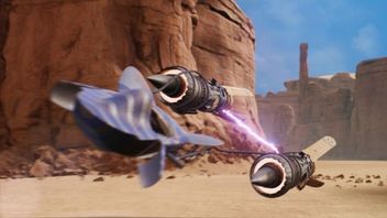 Demo Star Wars Episode I: Racer odtworzone przez fana na silniku UE4