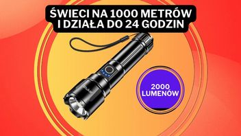 „Najlepsza latarka w historii” za niecałe 75 zł na Amazonie! Ta „mała świetlista bestia” ma ponad 11 tys. ocen i średnią 4,6/5