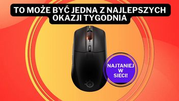 Amazon pozamiatał konkurencję! Bestsellerowa mysz SteelSeries z sensorem 18 000 DPI przeceniona do historycznego minimum