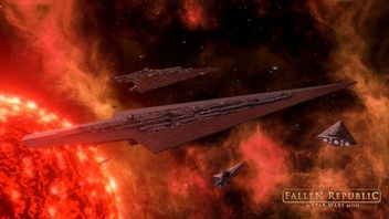 Star Wars w Stellaris - zobacz imponujący mod Fallen Republic