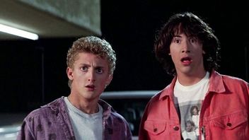 Keanu Reeves na zdjęciach Bill & Ted Face the Music