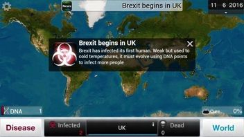 Brexit najpopularniejszą pandemią w Plague Inc.