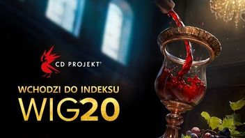 CD Projekt w indeksie WIG20 – firma dołącza do giełdowych gigantów