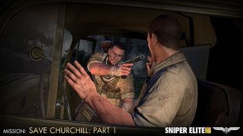 Save Churchill Part 1: In Shadows - DLC do Sniper Elite III: Afrika