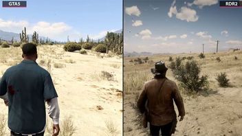Red Dead Redemption 2 kontra GTA 5 – porównanie graficzne