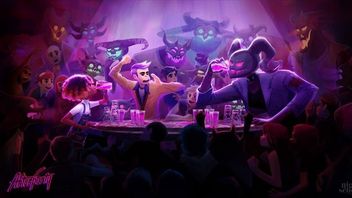 Afterparty - przygodówka o imprezowaniu w piekle nowym projektem autorów Oxenfree
