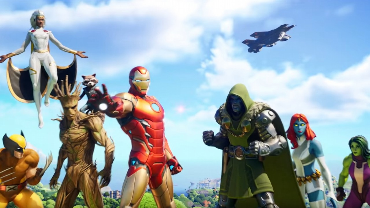 Iron Man i inni bohaterowie Marvela w Fortnite. Aktualizacja omija iOS-a.