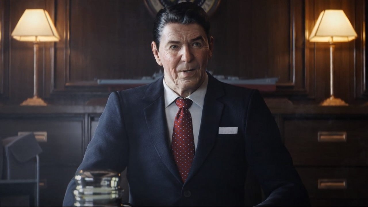 Call of Duty: Black Ops Cold War - zobacz scenę z  Ronaldem Reaganem.