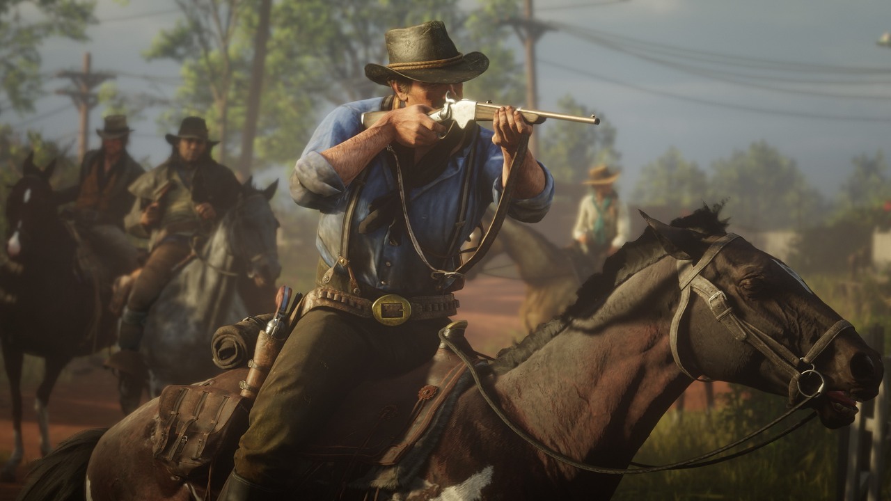 Sprzedaż GTA 5 przekroczyła 120 mln, a RDR2 - 29 mln.