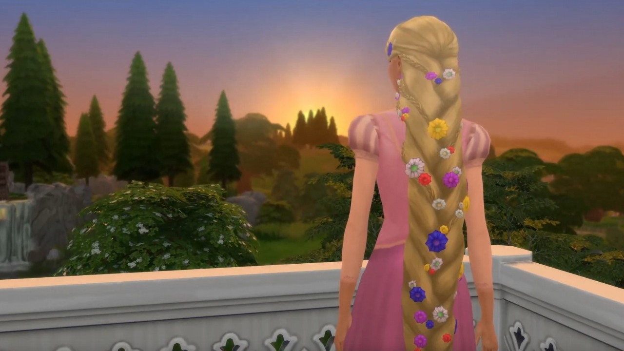 Księżniczki Disneya odtworzone w The Sims 4.