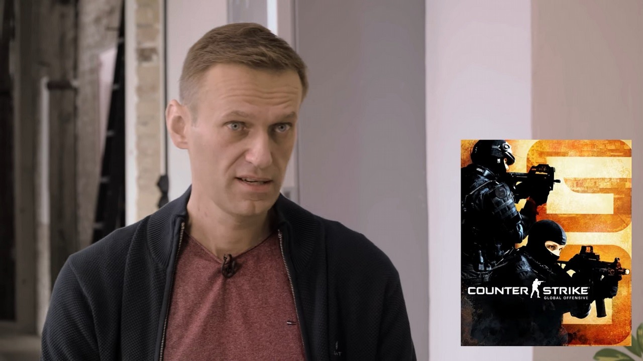 CS:GO pomaga Aleksiejowi Nawalnemu w rehabilitacji.