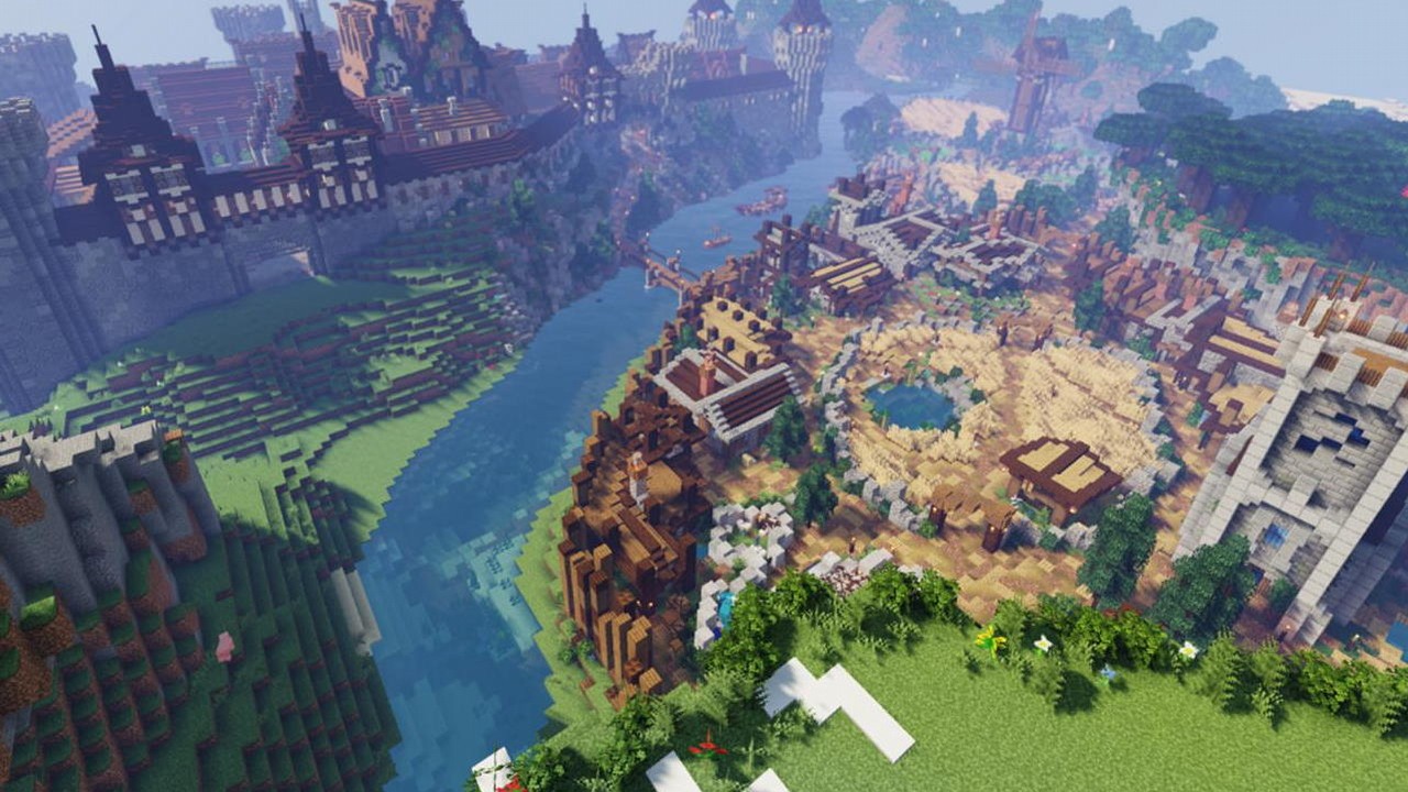Rok budowy w Minecraft w trybie Survival, oto jak zmieniał się świat gracza.