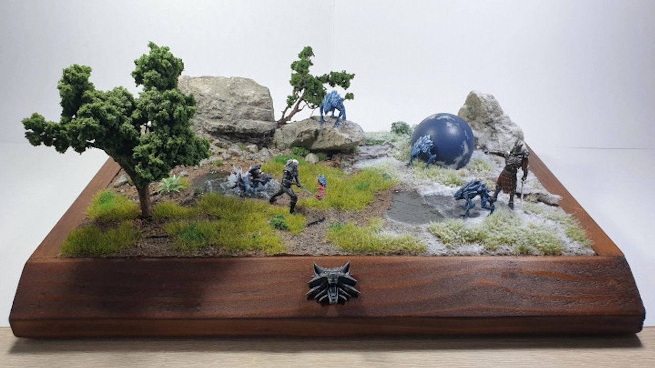 Geralt kontra Eredin - zobacz hołd fana dla Wiedźmina 3.