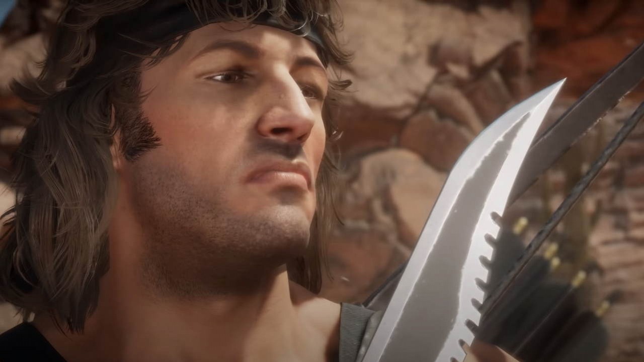 John Rambo wciąż w formie; gameplay z Mortal Kombat 11.
