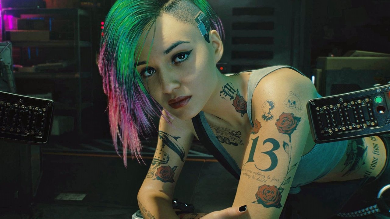 Cyberpunk 2077 - Marta Żmuda Trzebiatowska głosem Judy Alvarez.