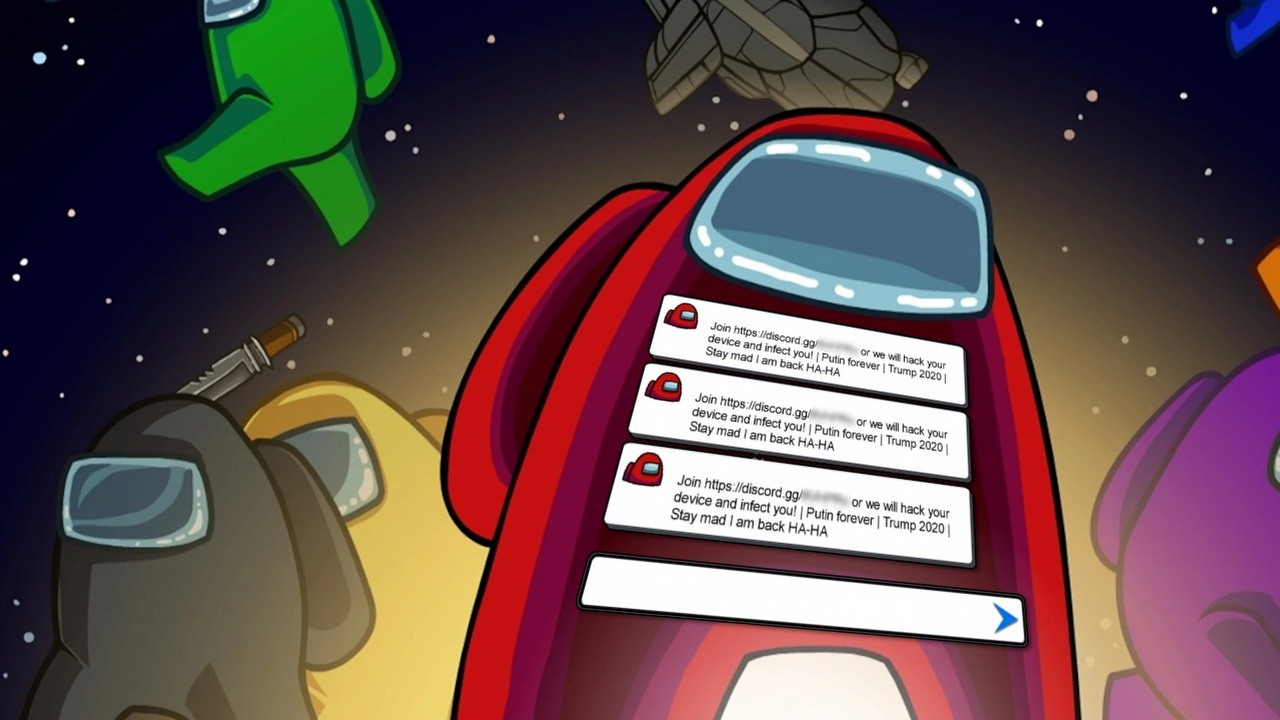 W Among Us toczy się walka ze spamem.