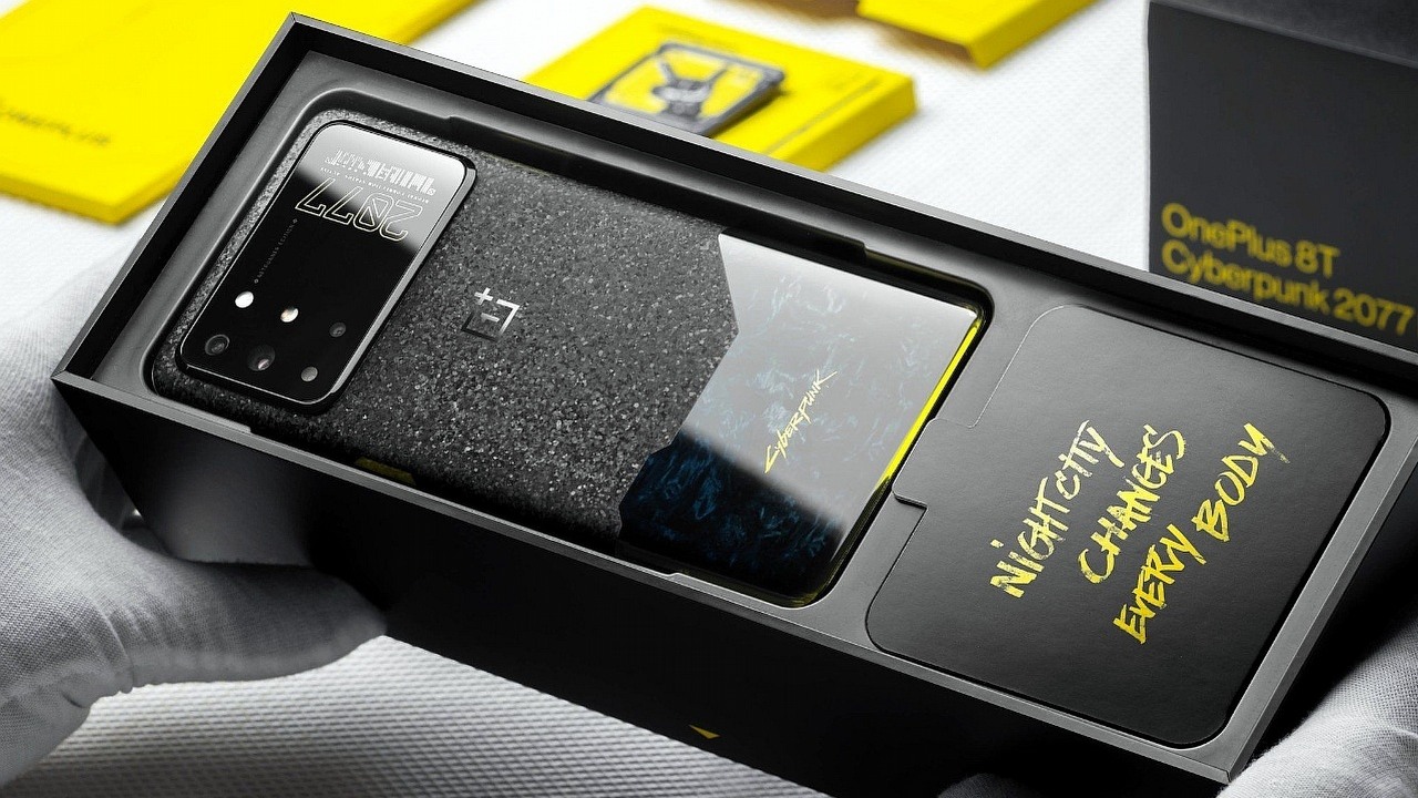 Tak wygląda pierwszy smartfon inspirowany Cyberpunk 2077.